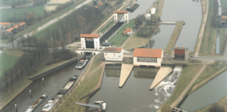 Sluis Eefde luchtfoto