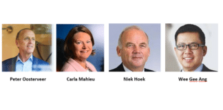 portretfoto's Arcadis-topmanagement