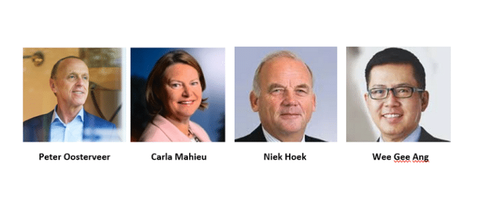 portretfoto's Arcadis-topmanagement