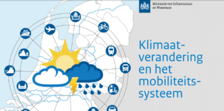 klimaatverandering op het mobiliteitssysteem - cover onderzoeksrapport