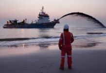 Zandmotorpilot bij Kijkduin - for aanleg van de zandmotor