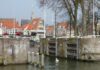 100 jaar veilig - foto van de Grote Sluis in Hoorn