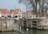 100 jaar veilig - foto van de Grote Sluis in Hoorn