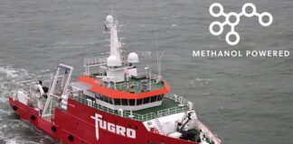 emissievrije scheepsmotoren - foto van het onderzoeksschip Fugro Pioneer | Foto: Fugro