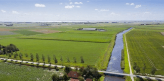 Unie van Waterschappen - luchtfoto zeeland