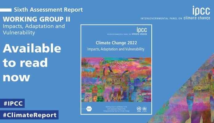 water en bodem - IPCC-rapport februari 2022