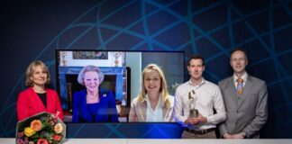 Prins Friso Ingenieursprijs - foto prijswinnaars met de KIVI-top