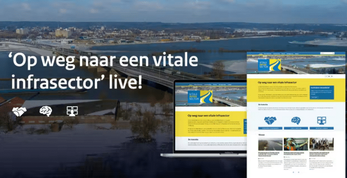 Vitale infra - banner livegang van de site