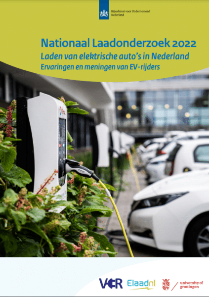 Nationaal laadonderzoek 2022 - cover van het onderzoeksrapport