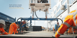 PlasticRoad - foto aanleg van circulaire parkeervakken