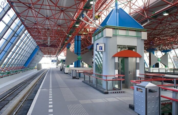 Lelylijn - perron op station Lelystad