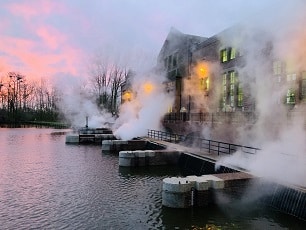 Floed - foto Woudagemaal in Lemmer, de theaterlocatie