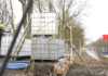 Biodynamische oeverbeschoeiïng - watervaten op de proefdijk