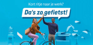 Da's zo gefietst - campagnebanner