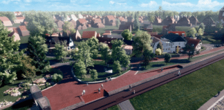 zelfsluitende waterkering bij Steyl