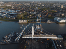 Clyde Waterfront and Renfrew Riverside swing bridge