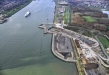 Locatie Maasdeltatunnel in de Blankenburgverbinding
