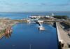 Middensluis Terneuzen, luchtfoto