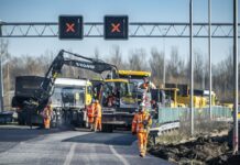 Holendrecht wegafsluiting