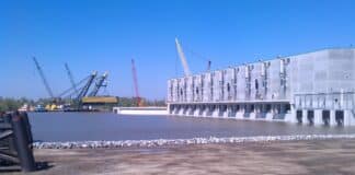 Sector Gate Leaf Installation 