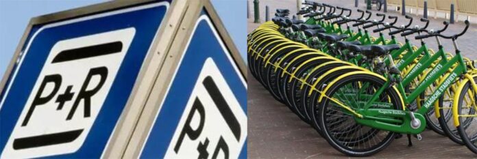 P+R Park & Ride Haagsche Stadsfiets Bike