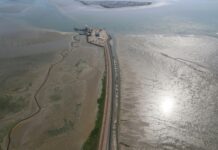 Schiermonnikoog veerdam