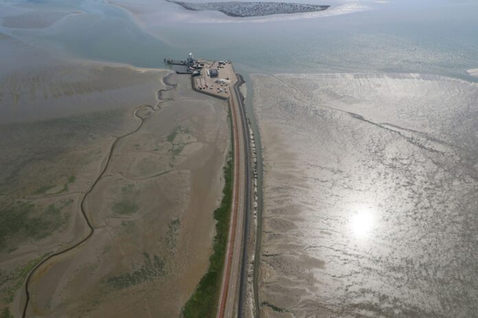 Schiermonnikoog veerdam