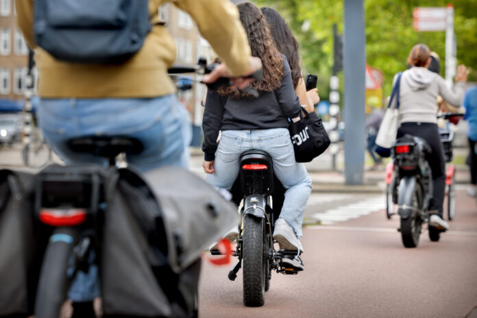 Fatbikes fietspad